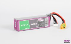 TopFuel LiPo 25C ECO-X 4000mAh 6S MTAG