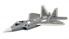 AMXFlight F-22 Raptor Jet EPO ARF šedá