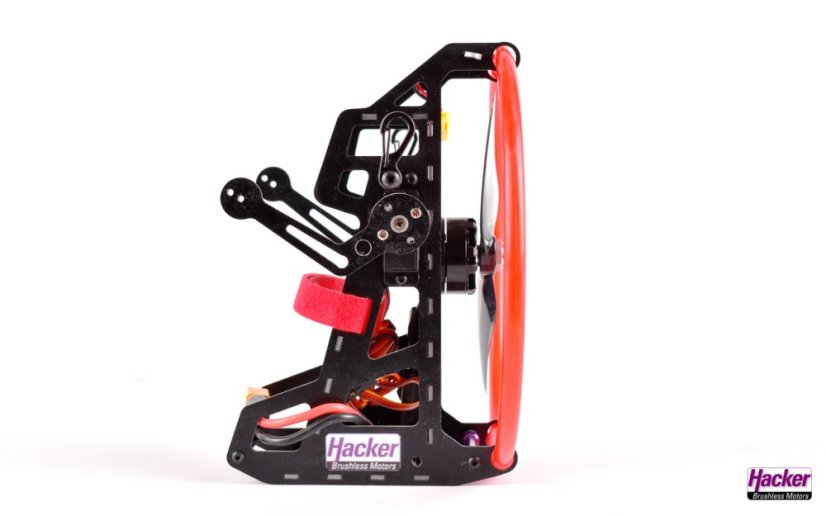 Para-RC Cloud 0.5 Krosna ARF (červená)