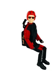 RC Para Pilot Noah "FREE" mit Backpack und APS 360°, rot