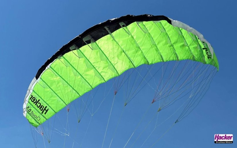 Para-RC padákové křídlo Cloud 0.5 (zelená)