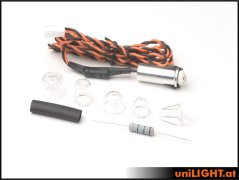10mm PIN poziční světlo, 3Wx2, krátké