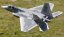 AMXFlight F-22 Raptor Jet EPO ARF šedá