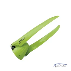 RC Paraglider SPINNER grün ROCKET 2K-LACKIERT MIT KLAPPLUFTSCHRAUBE 14"X8"