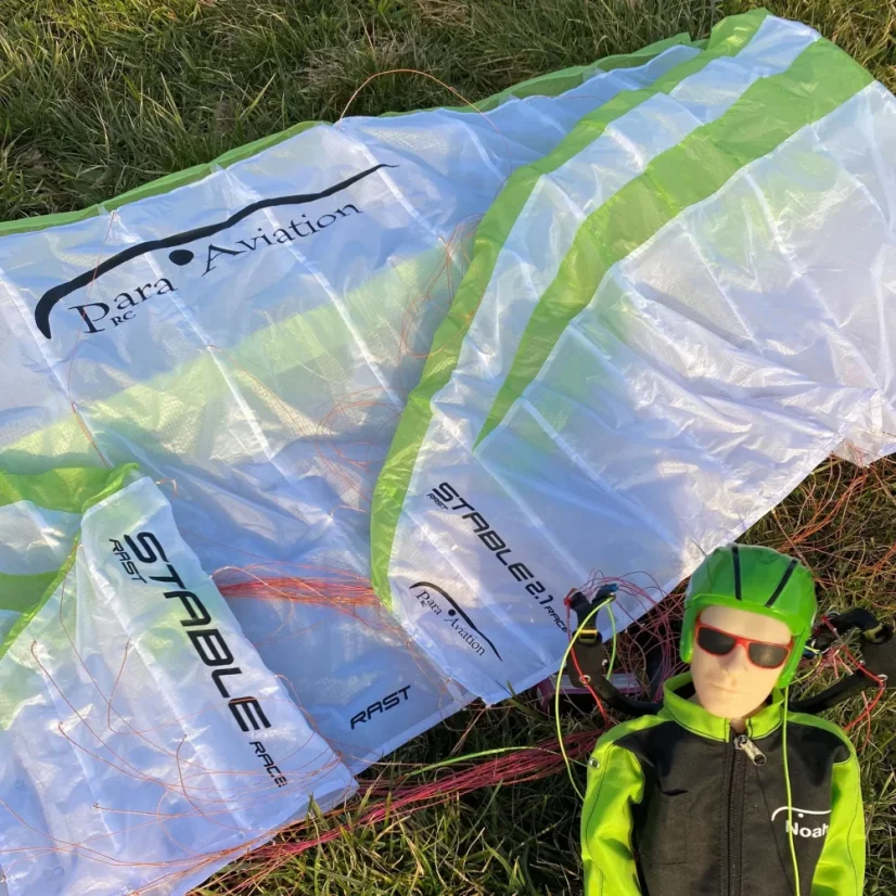 RC paraglider STABLE 2.1 RACE RAST (HYBRID-RAST®)