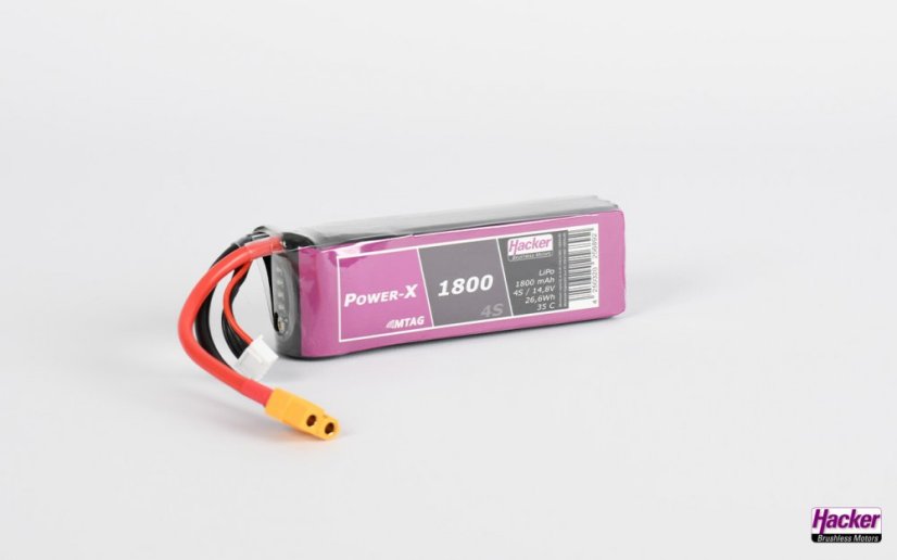 TopFuel LiPo 35C Power-X 1800mAh 4S MTAG