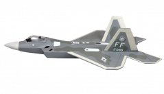 AMXFlight F-22 Raptor Jet EPO ARF šedá