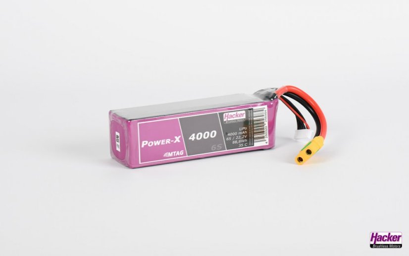 TopFuel LiPo 35C Power-X 4000mAh 6S MTAG