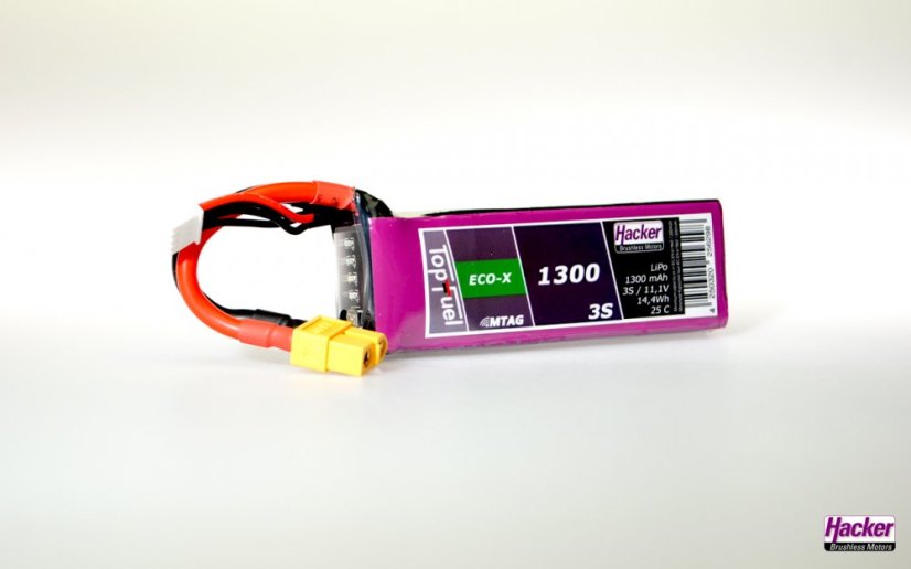 TopFuel LiPo 25C ECO-X 1300mAh 3S MTAG