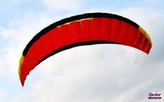 Para-RC paraglider Cloud 1.0 červená