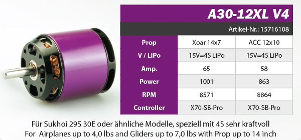A30-12 XL V4 kv700