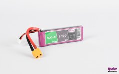 TopFuel LiPo 25C ECO-X 1300mAh 2S MTAG