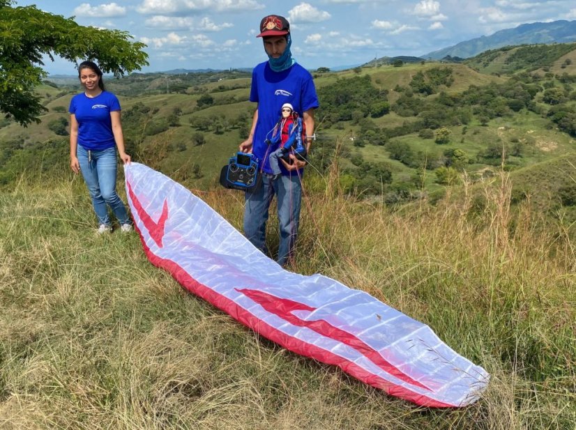 RC paraglider STABLE 2.1 RACE RAST (HYBRID-RAST®)