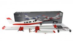 AMXPlanes Partenavia P68 850mm PNP, červená